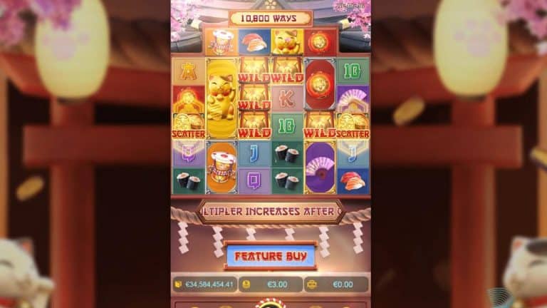 Kucing Keberuntungan yang Bawa Banyak Cuan di Lucky Neko