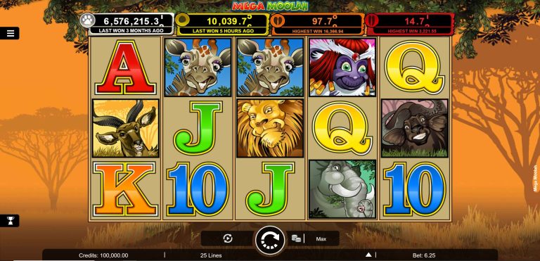 Serunya Main Gratis Akun Demo Populer Mega Moolah Terlaris