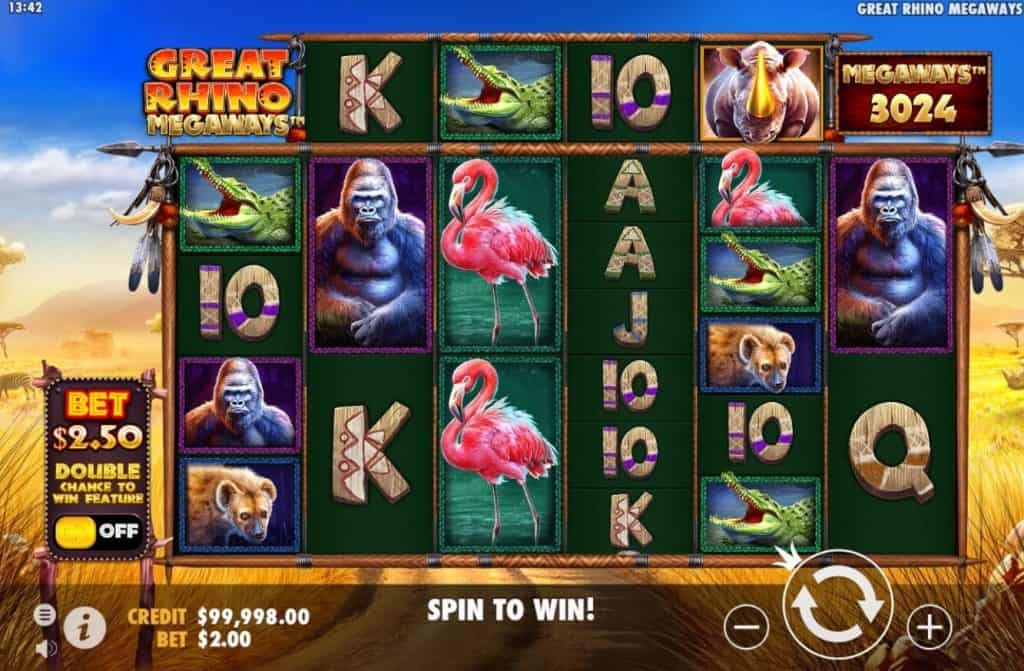 Serunya Petualangan Main Akun Demo Great Rhino Megaways