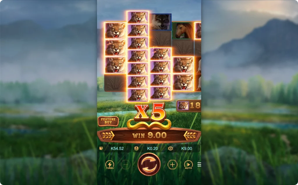 Amukan Kerbau Liar Pembawa Kejutan Besar Buffalo Win #1